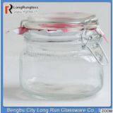 LongRun 17oz Round Glass Jars With Clamp Lids Funny Glass Holder Wholesale thumbnail-1