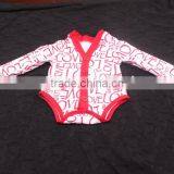 Customized Super Cute Soft Knit Cotton Newborn Pom Pom One Piece Baby Winter Romper thumbnail-2