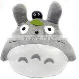 CHStoy Grey Totoro Plush Pillow