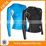 Wholesale Rash Guard, Compression Wear, High Quality Women Compression Shirt