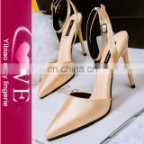 China Supplier New Arrivals High Heel Shoes Gold Sandals Heeled for Women thumbnail-1