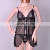 Cheap Fitness Lovely Friendly Sexy Transparent Sleeping Wear thumbnail-3