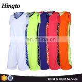 100% Mesh Side Insert V Neck 100% Youth Basketball Jersey 2016 Latest Design thumbnail-1