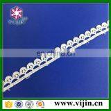 Polyester Chemical African Lace Embroidery Technic for Garment Accesories thumbnail-4