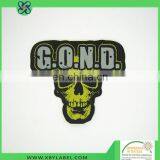 Fashion Iron on Rock Patch Custom Cap Badges