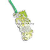 Personalized Engraved/engraving Stainless Steel/brass Metal Souvenir Bookmark