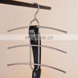 Multifunctional Fishbone Hanger, Good Quality Stainless Steel Scarf Pants Hanger thumbnail-4