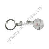 Custom Metal Zinc-alloy Supermarket Trolley Coins With Holder