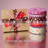 Daiyuan 16mm Wide Printed Grosgrain Ribbon DIY Bow