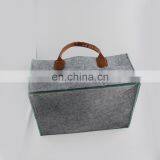 Multi Pockets Customized Color Felt Diaper Caddy Bag Nappy Organizer thumbnail-3