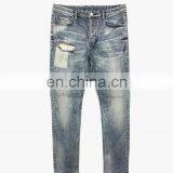 DiZNEW High Quality Wholesale Denim Men Blue Jeans thumbnail-2