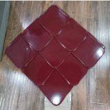 High Quality Flat Roof Tiles Plain Rhombic Tile Black Coffee Brown Color thumbnail-5