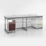 Customized Computer Lab Furniture Table Corrosion Resistance Work Bench