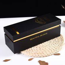 Custom Cardboard Wine Packaging Luxuriouspaper Wine Packaging Beauty Wine Packaging Box Lid off Design thumbnail-5