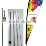 Factory Direct Hot Sale Custom Beach Flag thumbnail-1