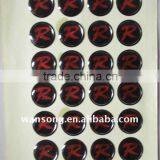 Manufactory OEM Clear Resin Custom Epoxy Sticker