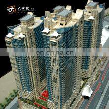 Современные пластиковые модели зданий - домовые модели с подсветкой