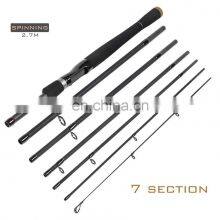 2.1 м 2.4 м 2.7 м   ML Hardness spinning casting OEM Fishing Rod Sea Bass High-end Carbon Lure Fishing Rod thumbnail-5