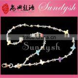 Promotional Lanyard Strap Crystal Keychain Beaded Lanyard thumbnail-1