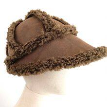 Women's Fashion Faux Fur Baseball Cap thumbnail-2