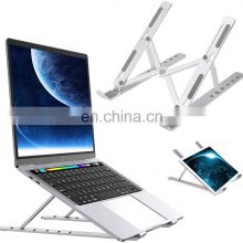 foldable flexible latest adjustable portable laptop table stand