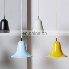 Minimalist LED Pendant Lamp Restaurant Round Horn Hanging Light Modern Single Head Chandelier For Dining Table Bar Decoration thumbnail-4