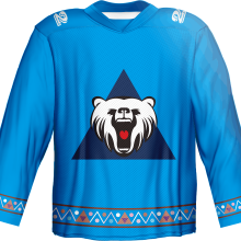  Custom 2022 Fashion New Ice-Hockey Jersey With 100%polyester thumbnail-1