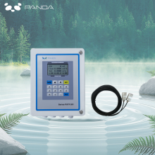 Digital Display Wall Mounted Clamp On Ultrasonic Digital Water Flow Meter thumbnail-1