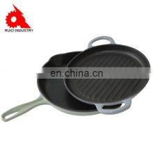 Ceramic Coating Cast Iron Non Stick Cooking Pots and Pans thumbnail-4