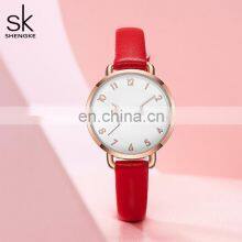 SHENGKE New Stylish Girls Red Sport Watch Fashion Luxury Brand Gold Quartz Watches Ladies Classic Reloj Para Mujer thumbnail-1