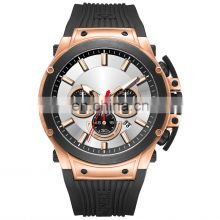 Popular Horloge Orologio Uomo Personalizzato Big Face Watches Men Wrist Custom Stainless Steel Waterproof Watch Chronograph