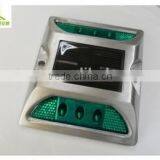 Traffic Safety 122mm High Compression Aluminum LED Solar Road Stud Flashing Light thumbnail-2