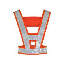 Reflective Strip Vest, High Brightness, Reflective and Breathable Construction, Reflective Strip Vest, Men's Reflective Vest, Work Clothes thumbnail-2