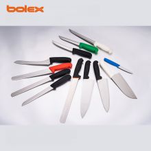 kitchen cook chef knives slant tang Chinese cleaver boning knife SHARPENING GRINDING RENTAL EXCHANGE CUTLERY SERVICES NELLA COZZINI OMCAN GREBAN cook kitchen chef knives flutes edge
