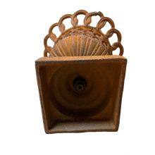 Antique Style Garden Planter Antique Brown Cast Metal - Flower Pot Plant Pot thumbnail-5