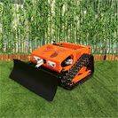 Remote Control Mower on Tracks, China Slope Mower Cost Price, Remote Brush Cutter for Sale thumbnail-1