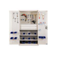 Heavy Tool Cupboard Workshop 2 Doors Tools Storage Cabinet Drawer Safety Storage Tool Cabinets