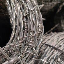 3kgs -50kgs 50 Kgs 500 Meters 1000 Meters Cheap Farm Hot Dipped Galvanized Fence Barbed Wire Mesh Length Price Per Roll for Sale thumbnail-5