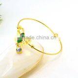 New Fashion Girls Tops Jewelry Gold Models Bracelet Metal Butterfly Charms Bracelet thumbnail-4