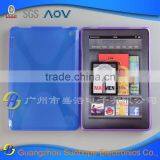 Matte Non-slip TPU X Line for Amazon for Kindle Fire HD7 Mobile Cell Phone Case Cover