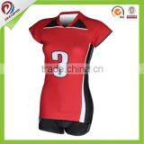 2015 New Fashion Cheap Volleyball Jersey Volleyball Uniform for Sale thumbnail-1