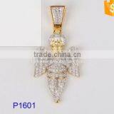 Christmas Gift Pendant Angel Neacklace 925 Silver Pendant Wholesale thumbnail-2