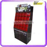 Store Hot Sale Coffee Promotional Cardboard Pocket Stand Display Shelf