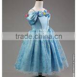 New Design Baby Girls Elegant and Sweet Lace Wedding Dresses Wholesale Kids Girl Realistic Halloween Costume (Ulik) thumbnail-3