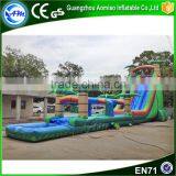 Best Selling Crazy Game Giant Adult Inflatable Double Lane Slip Slide thumbnail-3