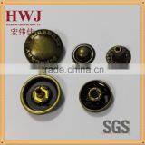 18mm Alloy Top Metal Sring Snap Button With 484# Underpart thumbnail-1