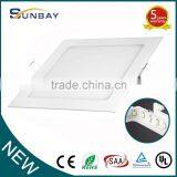 Square Ultra Slim Led Panel AC100-240V 6w/9w/12w/15w/18w/24w thumbnail-3