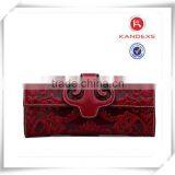 New Fashion Vintage Leather Women Wallet Evening Bag thumbnail-2