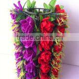 China Yiwu Beautiful Real Touch Artificial Rose Silk Flower for Wedding Decoration Quality Choice
