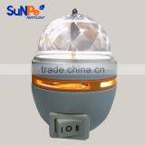 Mini USB Plug Rotating Head LED Stage Light Party Disco Club Holiday Lighting Lamp thumbnail-1